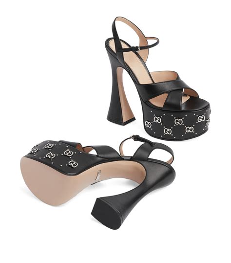 gucci interlocking heels|gucci interlocking sandals.